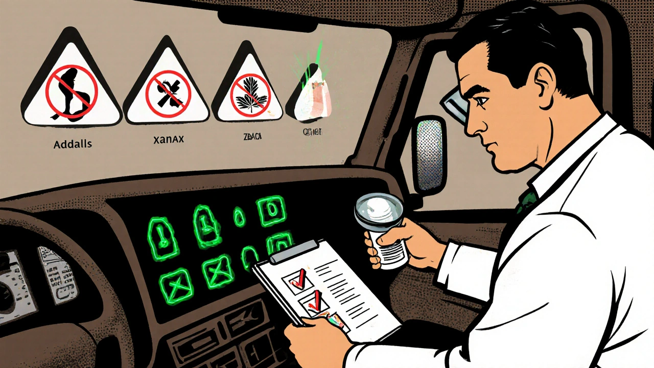 Commercial Driving and Medications: Safety Compliance and Side Effects