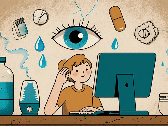 Dry Eye Management from Medications: Lubricants and Humidifiers