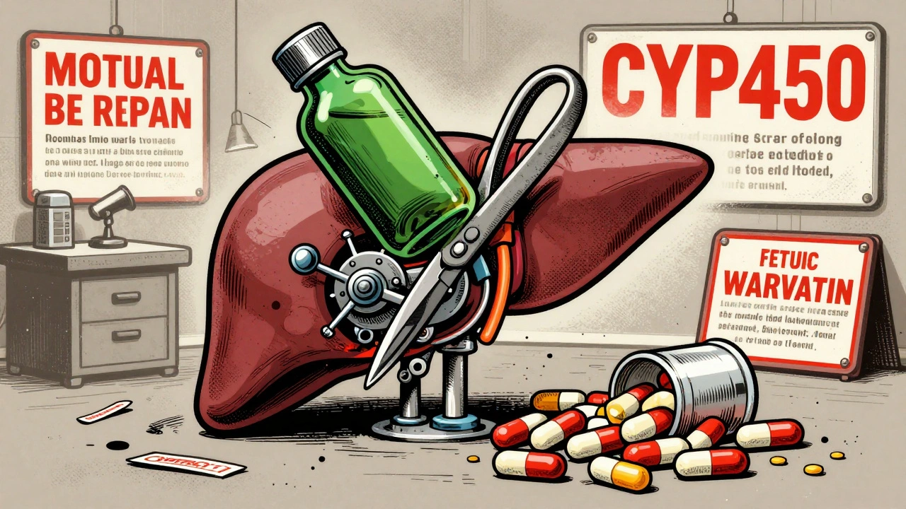 CBD Oil and Prescription Medications: How CYP450 Inhibition Causes Sedation and Drug Interactions