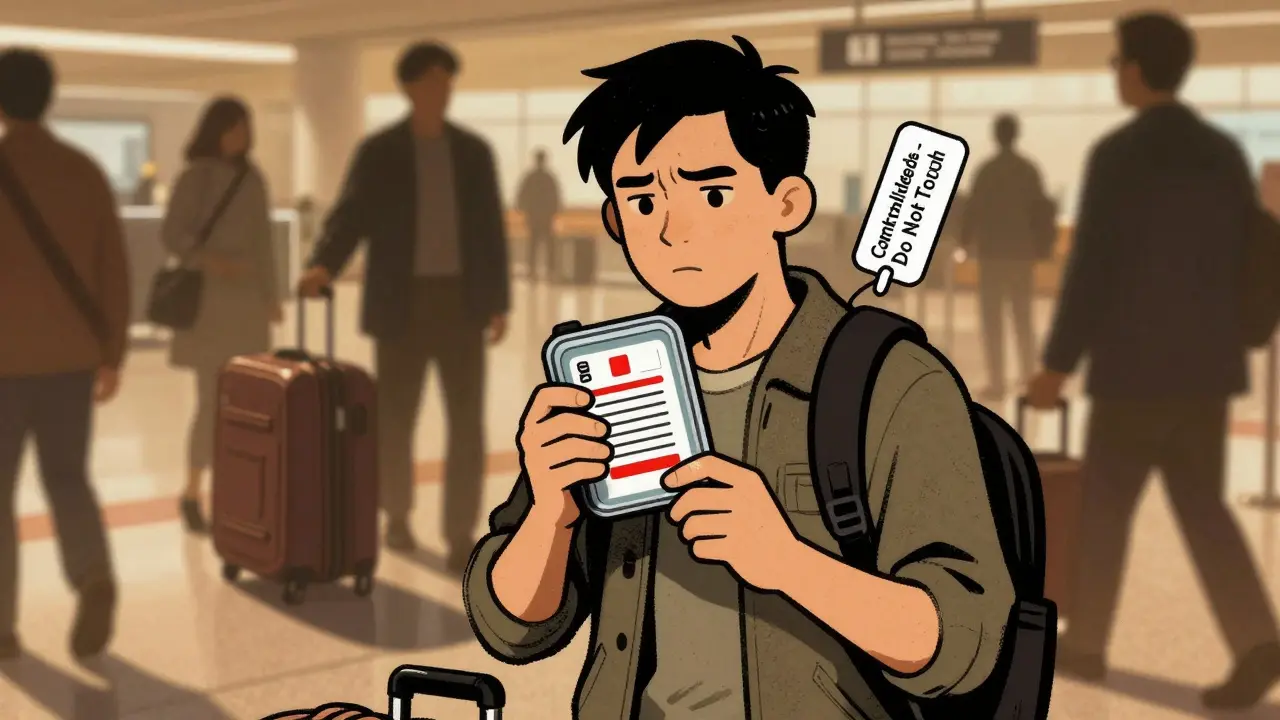 How to Protect Controlled Medications from Theft When Traveling