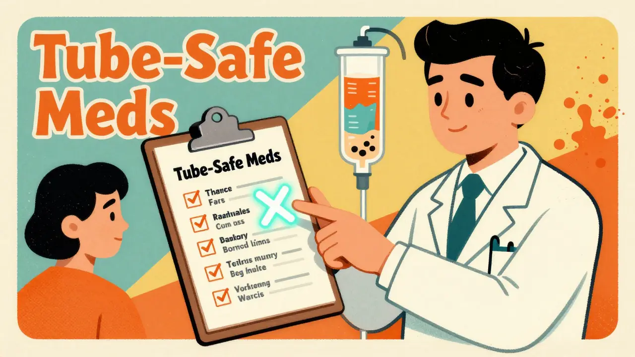 Pharmacist guiding safe medication practices with checklist and glowing symbols
