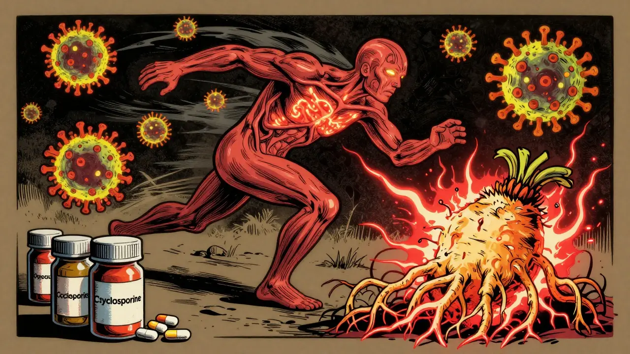 Echinacea and Immunosuppressants: Why Mixing Them Can Be Dangerous