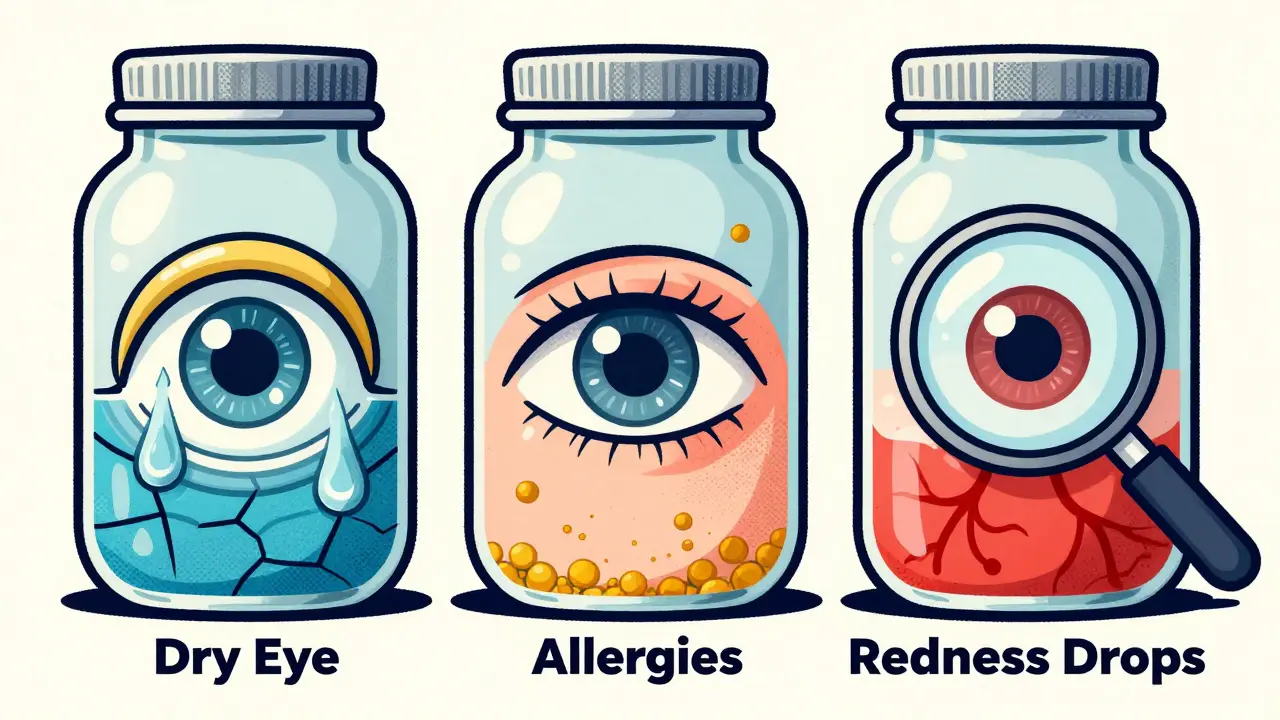 How to Choose OTC Eye Drops for Allergies, Dryness, and Redness